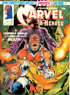 Marvel Super Heroes 387 rare Alan Moore Alan Davis 1st ever 