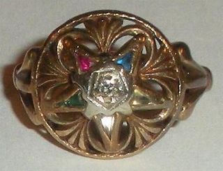 eastern star in Vintage & Antique Jewelry