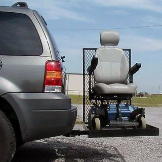 Outside Manual Mobility Scooter Power Chair Wheelchair Vehicle Lift 