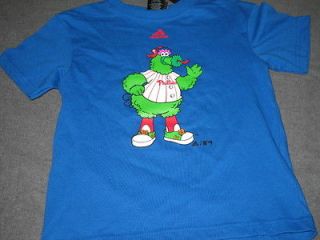 MLB Philadelphia Phillies Phanatic T Shirt Youth Boys Large 7 Nwt 