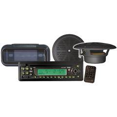Pyle Marine CD/MP3 Player Receiver with Speakers and Sp