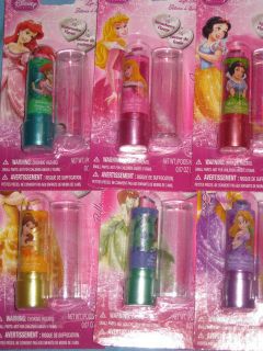 Disney Kids Discount Princess Lip Stick Cinderella Ariel Snow White 