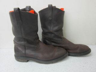 Vintage Red Wing Roper Pull On Motorcycle Boots Mens size 12 D