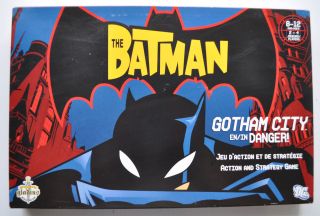 THE BATMAN: Gotham City in Danger BOARD GAME GLADIUS complete