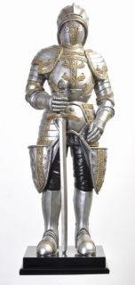 Figurine Medieval Suit of Armor Sword Knight of Canterbury Large 