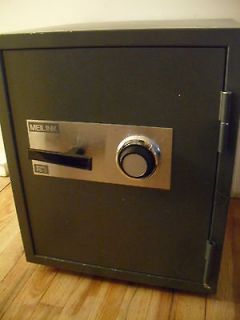 Meilink Fire Combination Lock Safe UL RATED FIREPROOF NO RUST RECENT 