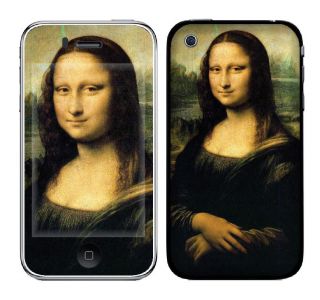Mona Lisa Skin For Apple iPhone 3 / 3gs