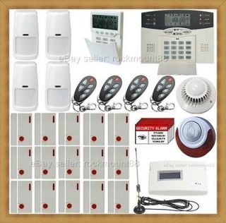 Newly listed GSM MOBILE SIMCARD WIRELESS HOME SECURITY SYSTEM BURGLAR 