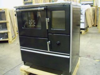 Wood Burning Cook Stove Dominant70/Black Anthracite