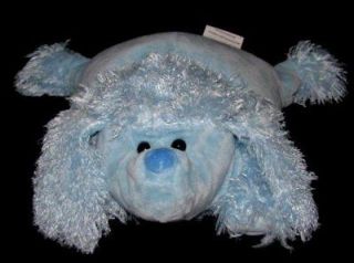   at Play Blue POODLE Puppy Dog Mushabelly Microbead Pillow Plush Toy