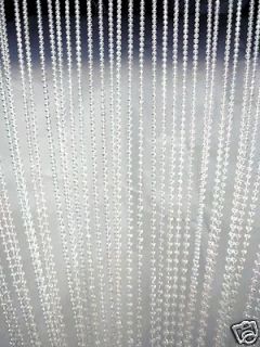 Beaded Curtains Faux Metal Balls Crystal Hanging Beads for wedding 