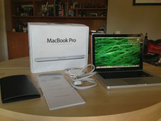 MINT** Apple MacBook Pro 2010 13.3 2.4GHz 750GB HD 8GB RAM MC374LL 