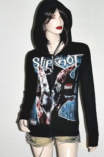 Slipknot Metal Punk rock DIY Slim Fit Hoodie Jacket Top Shirt