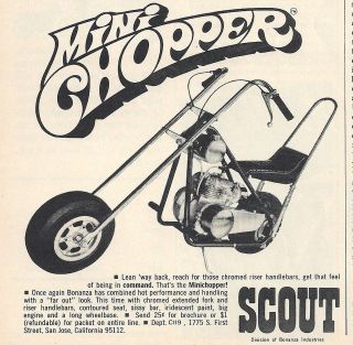 1969 Scout Mini Chopper ad 9/6/2012K