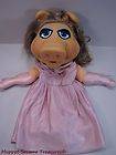 VINTAGE Muppets MISS PIGGY HAND PUPPET DOLL 1977 Fisher Price #855 Jim 