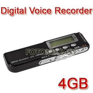   4G Digital USB Voice Recorder Mini Dictaphone w/ Speaker MP3 Player