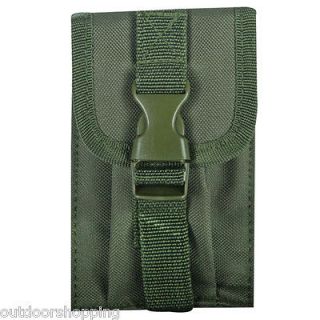 OLIVE DRAB TACTICAL MODULAR LIGHT/COMPASS POUCH   Buckle Closure Heavy 