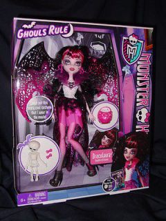 Monster High Ghouls Rule Draculaura Doll MH Scary Costume Series NEW 