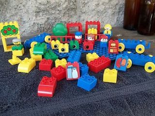 Lego Duplo vintage people + miscellaneous bunches, parts and 
