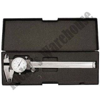   Steel Commercial Quality 6 Dial Caliper Gauge SAE Measurement Tool