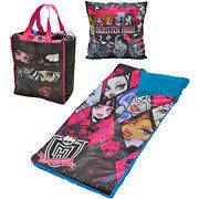 Monster High Slumber Bag Tote and Pillow Sale Discount Shipping