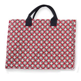 MUD PIE Game Day Essential Tote Red Black Print Football Game Day 