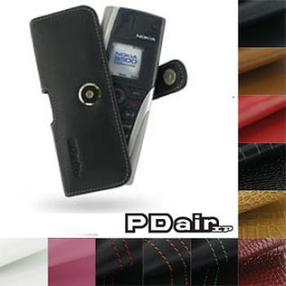 Leather Case for Nokia Communicator 9500 (P01 Pouch W/Clip) by PDair