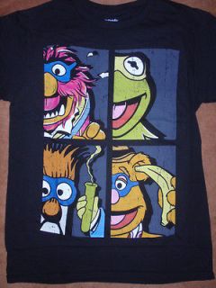 Mens Muppets Kermit Animal Fozzie Beaker T Shirt New with Tags