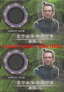 STARGATE SG1 SEASON 10 Costume Relic Card MATTHEW BENNETT/JARROD KANE 