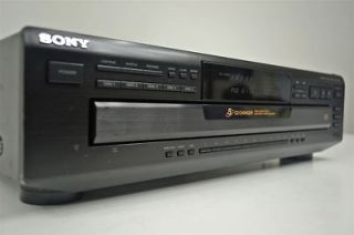 Sony Stereo Compact Disc Multi CD Player Changer CDP CE305