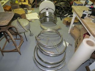 30 early raleigh phillips chrome bicycle fenders mud guards