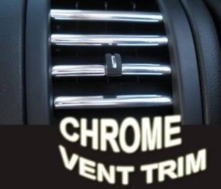 Chrome AC Vent Trim for PONTIAC all models (Fits 1998 Trans Am)