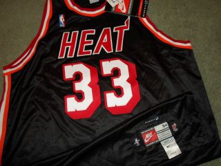    Mourning 1998 99 Miami Heat Authentic Pro Cut Nike Jersey Size 54+4