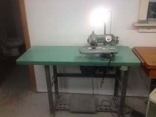   Blindstitch Industrial Commercial Hemming Sewing Machine w/ Table