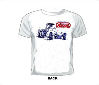   GASSER/DRAG/NASCAR/SPRINT/MIDGET RACE T shirt ASCOT RACEWAY SPRINT CAR