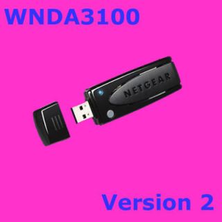   WNDA3100 version 2 WNDA3100v2 Dual Band USB Wireless N N600 Adapter