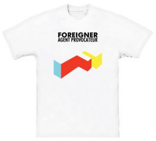 Foreigner Agent Provocateur 80s Rock & Roll T Shirt