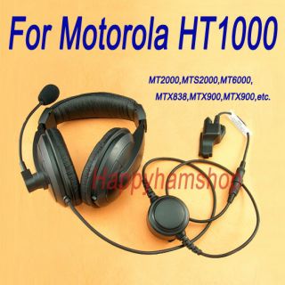Noise Reduction Headphone for Motorola MTX1000 MTX8000 XTS2000 XTS2500 