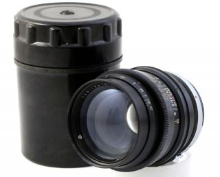 Lens 85mm 2 jupiter 9 ( kiev contax nikon RF ( contax copy) made in 