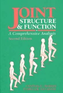 Joint Structure and Function A Comprehensive Analysis by Pamela K 