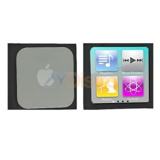 Black Skin Case Cover for Apple iPod Nano 6th Gen 6 6G