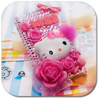   Kitty Bling Hard Skin Case iPod Touch iTouch 4G 4th Generation 4 G Gen