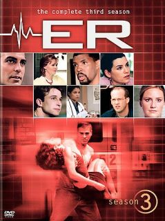 ER   The Complete Third Season DVD, 2005, 6 Disc Set