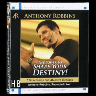 NEW The Power To Shape Your Destiny ANTHONY TONY ROBBINS 5 CD 