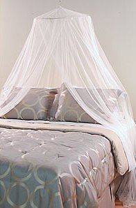 Mystere White Mosquito Net Bed Net Canopy Brand New