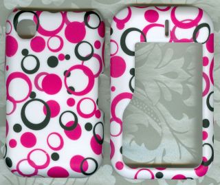 rubberized Case phone Cover Nokia 6790 Surge Straight Talk at&t pink 