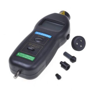   Photo Non Contact LCD Display Tachometer Tester RPM Meter Measurer