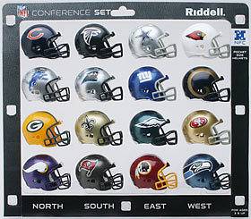nfl mini helmet set in Football NFL