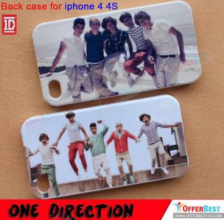   Direction Louis Harry Liam Zayn Niall iphone 4 4S Back Case Cover CS