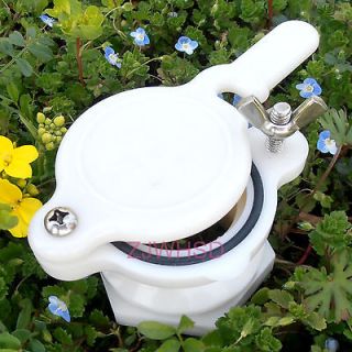 Honey Gate Valve Tap with Fixing Nuts and Seals for Honey Extractor 